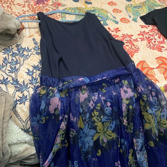 Full length gown dress ModCloth 2x tulle - Picture 2 of 3